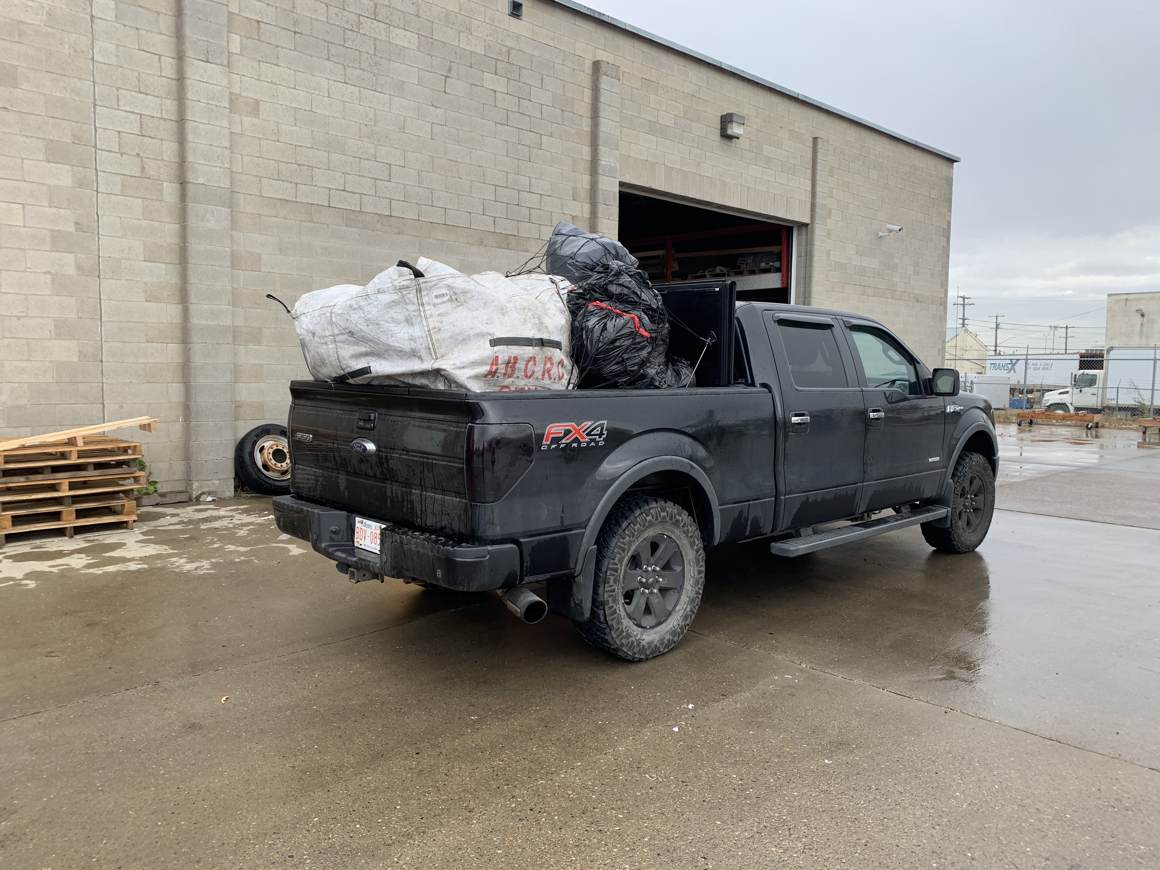 Bottle drive containers ready for return